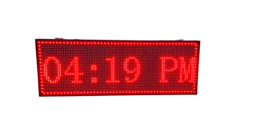 LED Display Board (1x3 Feet, Single Color – Red)