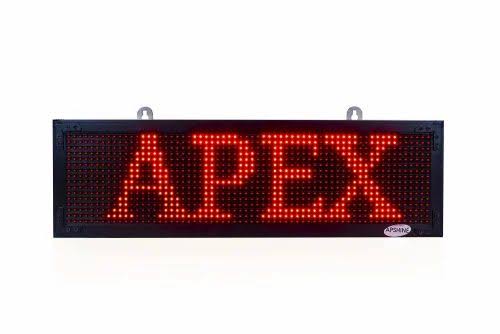 Red colour led display